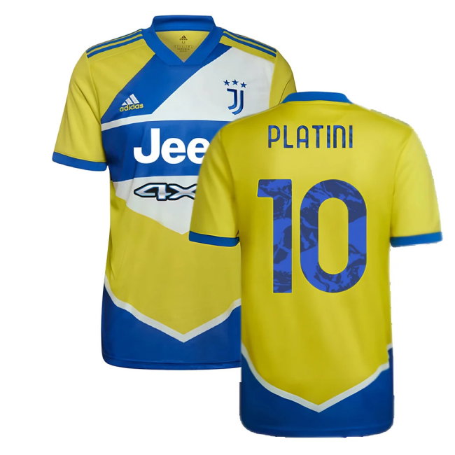 2021-2022 Juventus Third Shirt (PLATINI 10)-SoccerKits Hub | Buy Soccer Jerseys Online